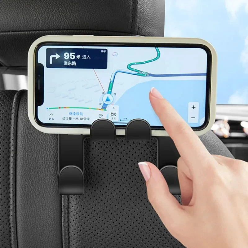 PurseKeeper: Stylish Car Hook for Handbags and Accessories