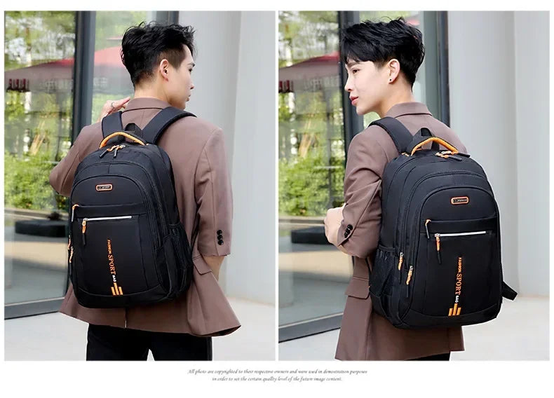 Urban Shield: Smart Waterproof Backpack for Business and Casual Travels