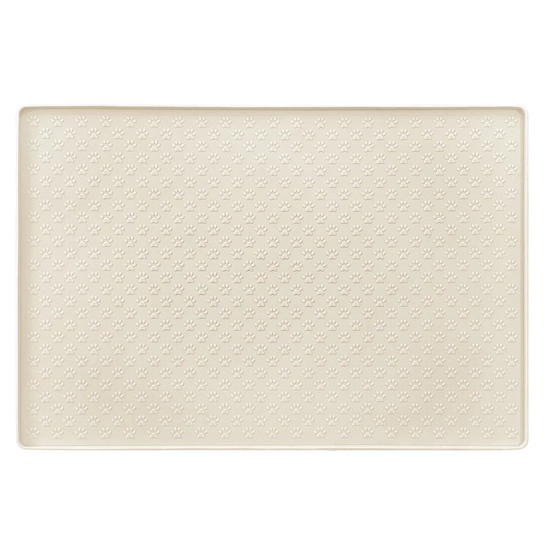 PawGuard Silicone Feeding Mat: Waterproof Pet Bowl Pad