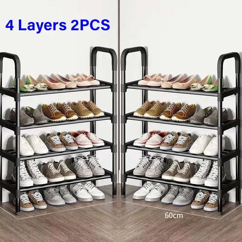 Multipurpose shoe shelf, saves space in the living room or bedroom.