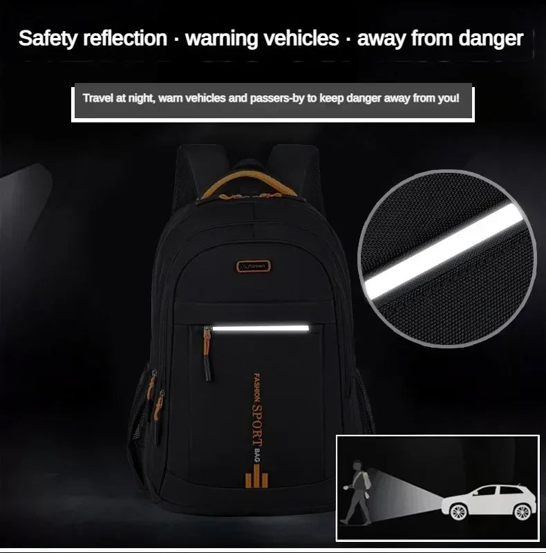 Urban Shield: Smart Waterproof Backpack for Business and Casual Travels