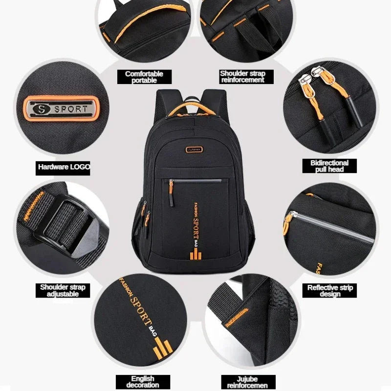 Urban Shield: Smart Waterproof Backpack for Business and Casual Travels