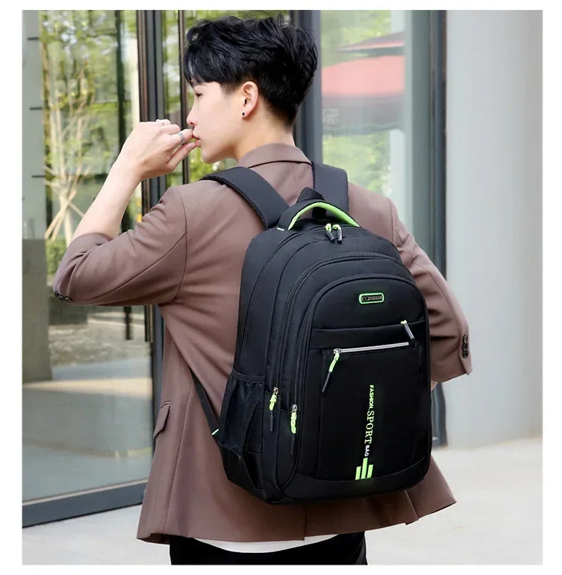 Urban Shield: Smart Waterproof Backpack for Business and Casual Travels