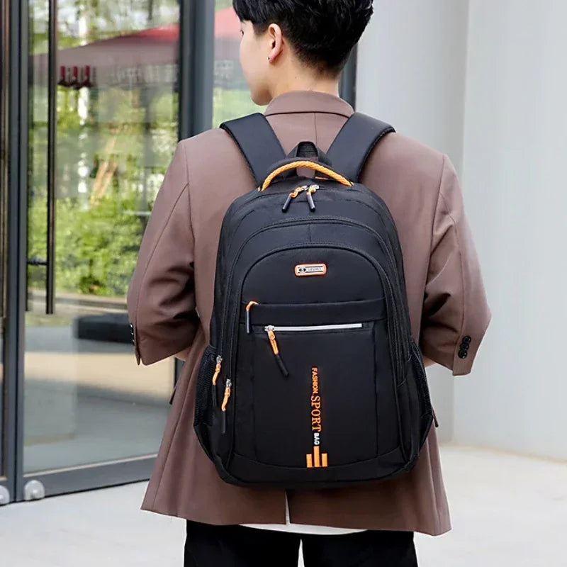 Urban Shield: Smart Waterproof Backpack for Business and Casual Travels