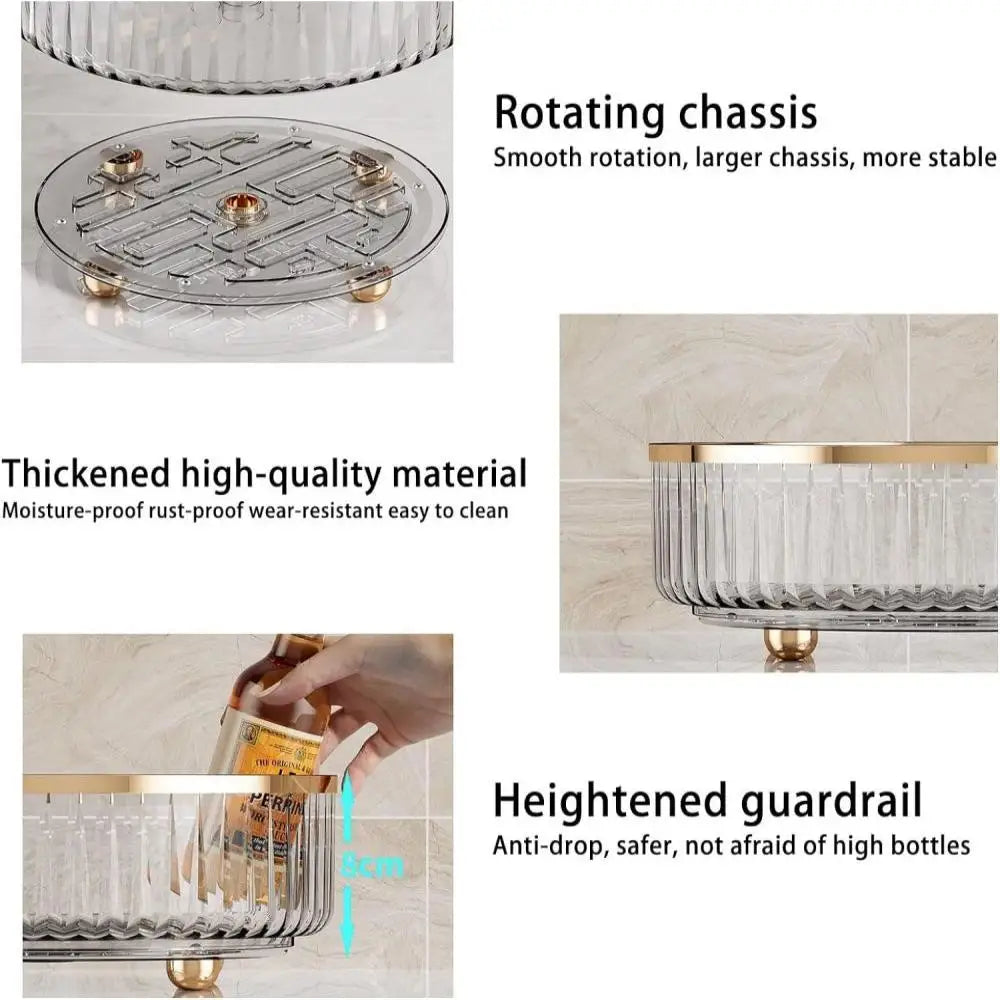 ClearView Rotating Storage Bin