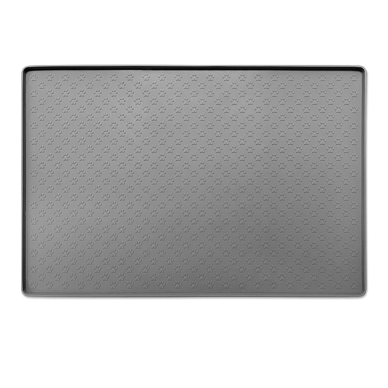 PawGuard Silicone Feeding Mat: Waterproof Pet Bowl Pad