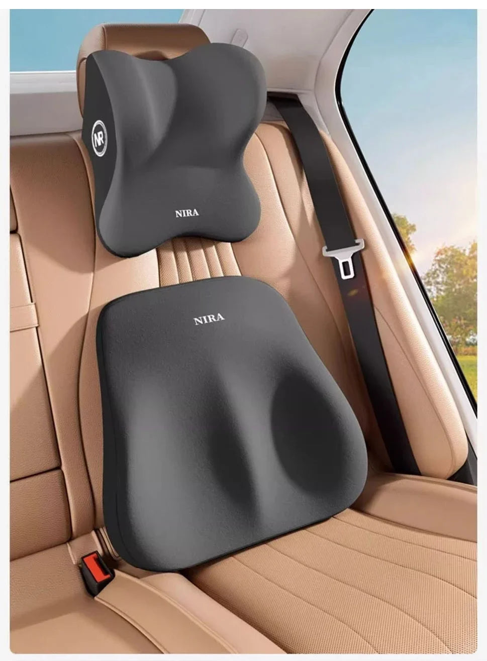 ComfortDrive Neck & Back Rest Set