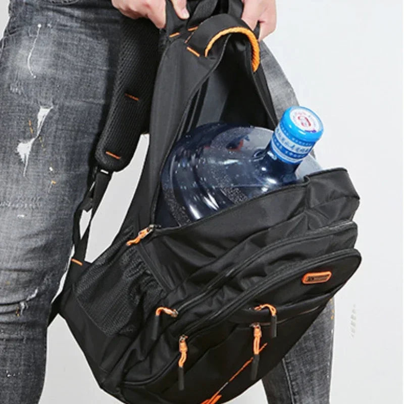 Urban Shield: Smart Waterproof Backpack for Business and Casual Travels