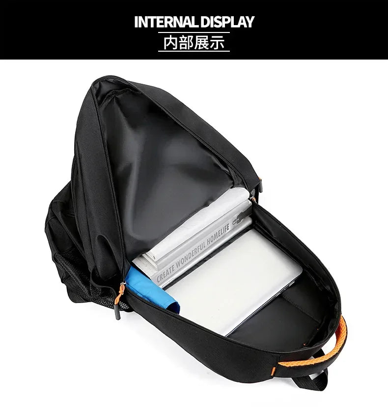 Urban Shield: Smart Waterproof Backpack for Business and Casual Travels