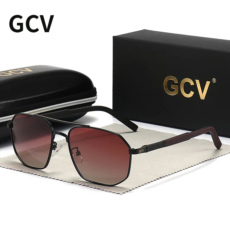 Visionary Elite: Classic Metal Frame Sunglasses for Effortless Style