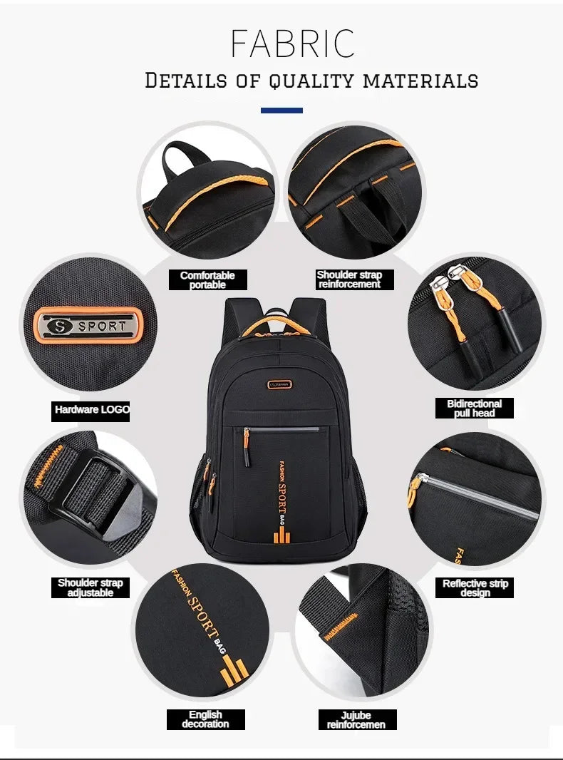 Urban Shield: Smart Waterproof Backpack for Business and Casual Travels