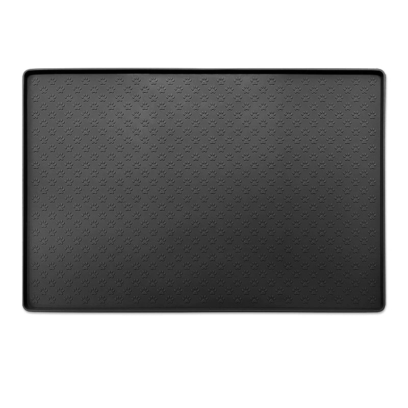 PawGuard Silicone Feeding Mat: Waterproof Pet Bowl Pad