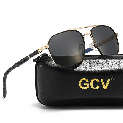 Visionary Elite: Classic Metal Frame Sunglasses for Effortless Style