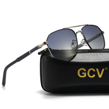 Visionary Elite: Classic Metal Frame Sunglasses for Effortless Style