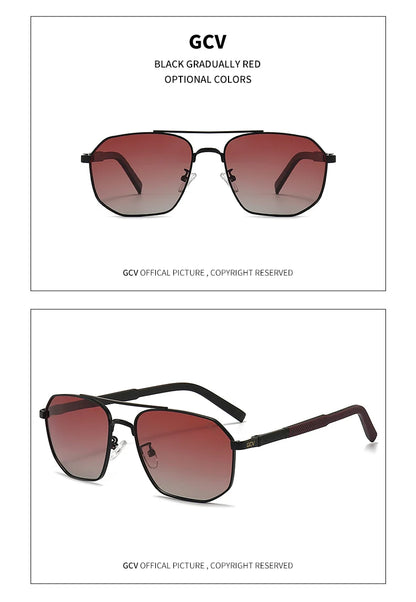 Visionary Elite: Classic Metal Frame Sunglasses for Effortless Style