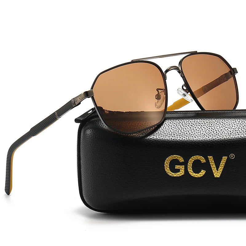 Visionary Elite: Classic Metal Frame Sunglasses for Effortless Style