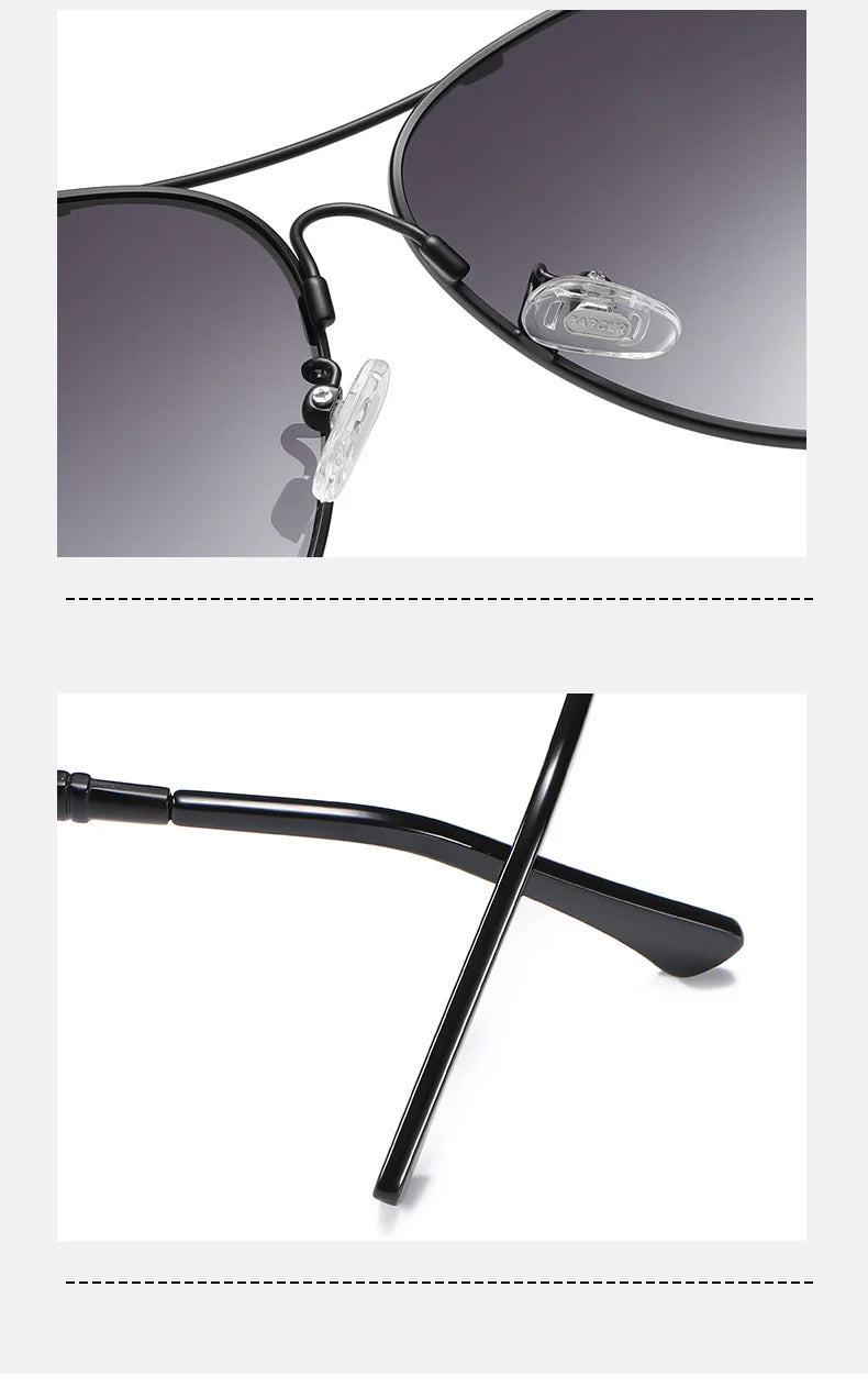 LuxeShade: Fashion-Forward Polarized Eyewear with Mirror Finish for Men & Women