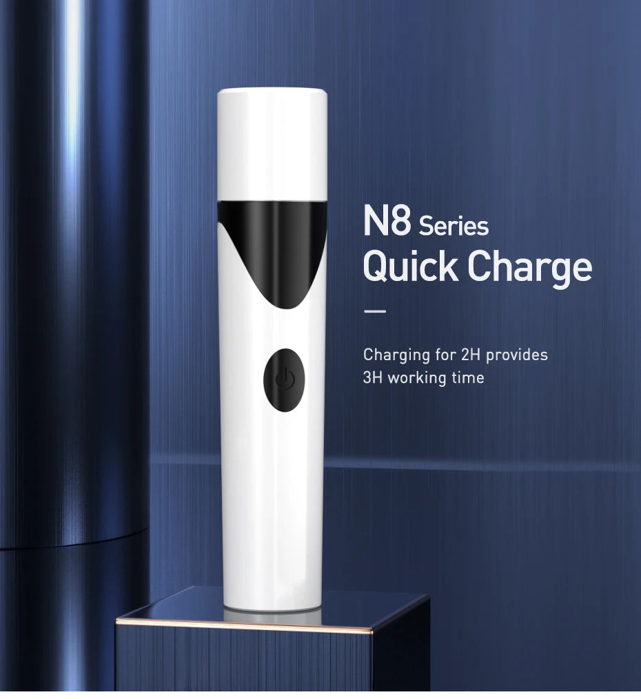 ROJECO N30 Professional Pet Nail Trimmer – Rechargeable Electric Nail Grinder for Dogs & Cats