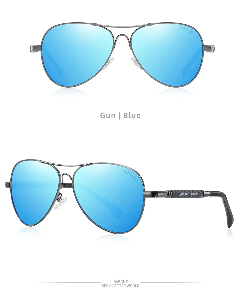 LuxeShade: Fashion-Forward Polarized Eyewear with Mirror Finish for Men & Women