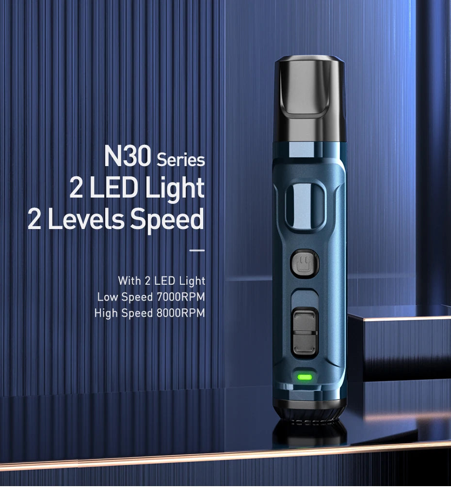 ROJECO N30 Professional Pet Nail Trimmer – Rechargeable Electric Nail Grinder for Dogs & Cats