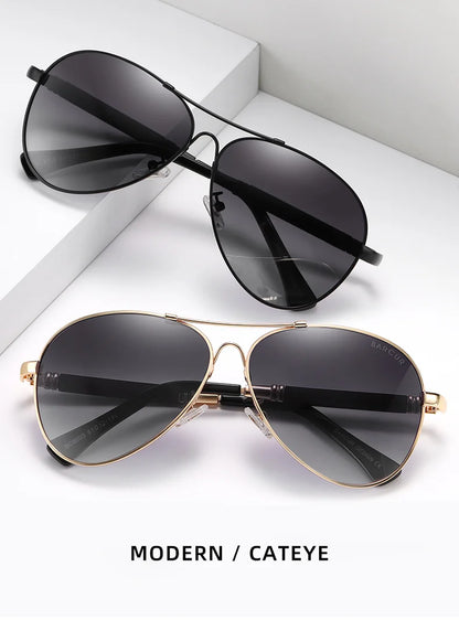 LuxeShade: Fashion-Forward Polarized Eyewear with Mirror Finish for Men & Women