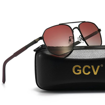 Visionary Elite: Classic Metal Frame Sunglasses for Effortless Style