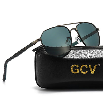 Visionary Elite: Classic Metal Frame Sunglasses for Effortless Style