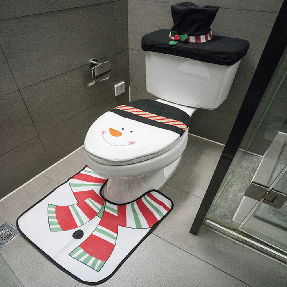 Christmas Cheer Toilet Seat Covers