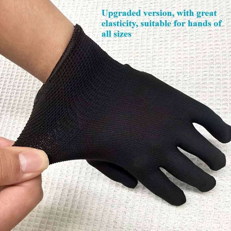 Pet Grooming Gloves 2-Pack – Gentle Hair Removal & Soothing Massage for Dogs & Cats