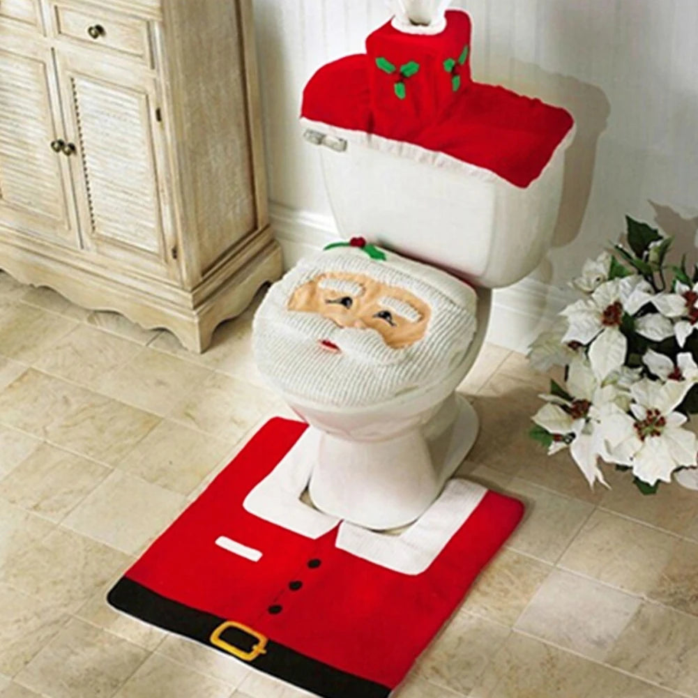 Christmas Cheer Toilet Seat Covers