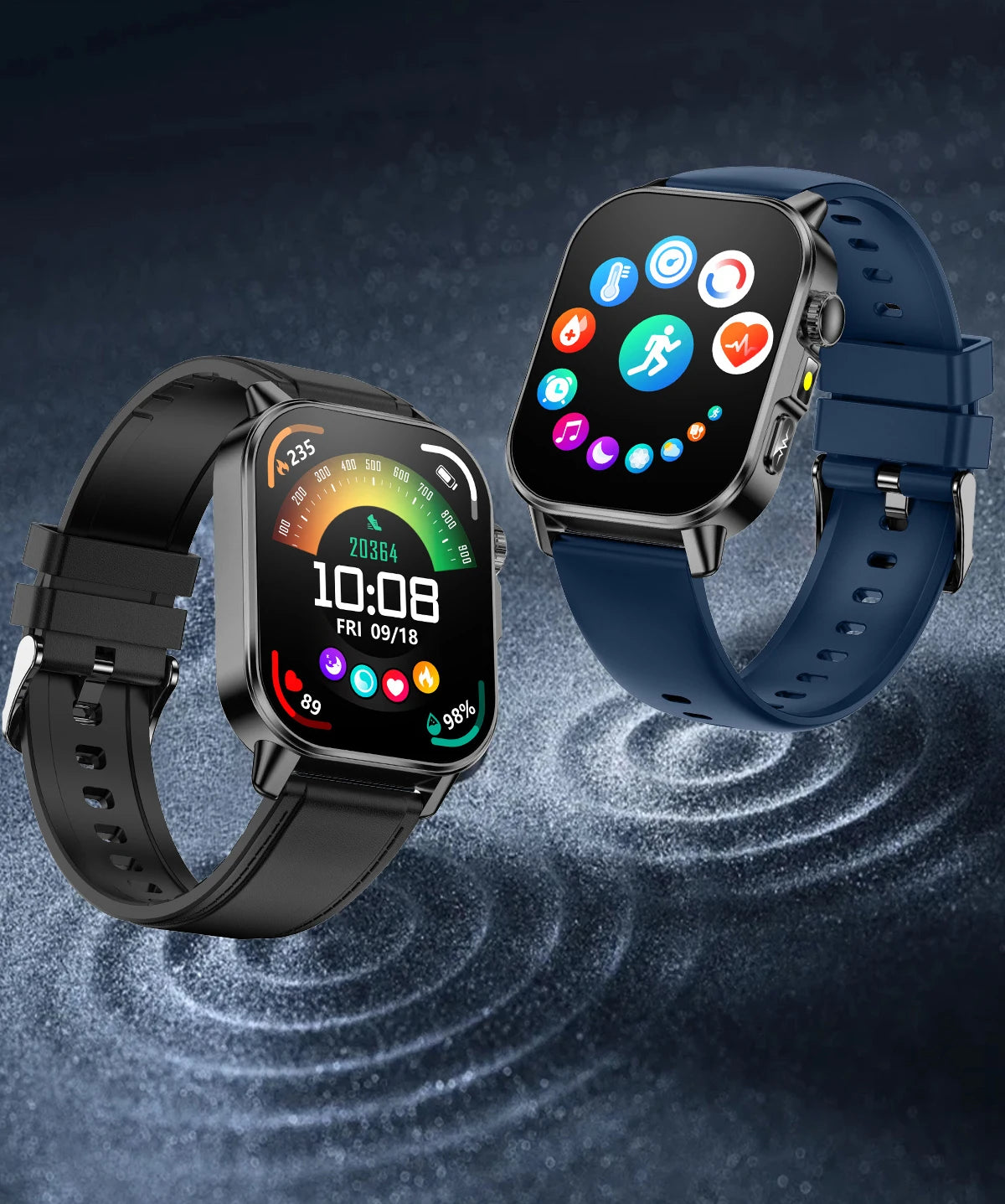 2026 Pro Health Smart Watch – ECG, PPG & Blood Pressure Monitor, Body Analysis, Lipid & Uric Acid Tracker, Unisex Fitness Smartwatch
