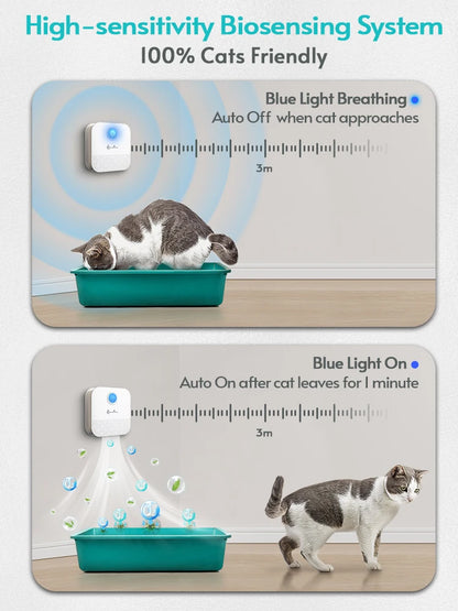 FreshPaws 4000: Intelligent Odor Neutralizer for Pet Toilets