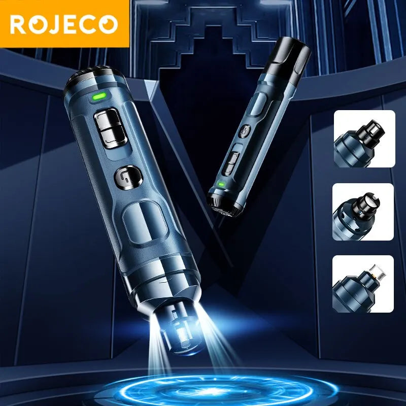 ROJECO N30 Professional Pet Nail Trimmer – Rechargeable Electric Nail Grinder for Dogs & Cats