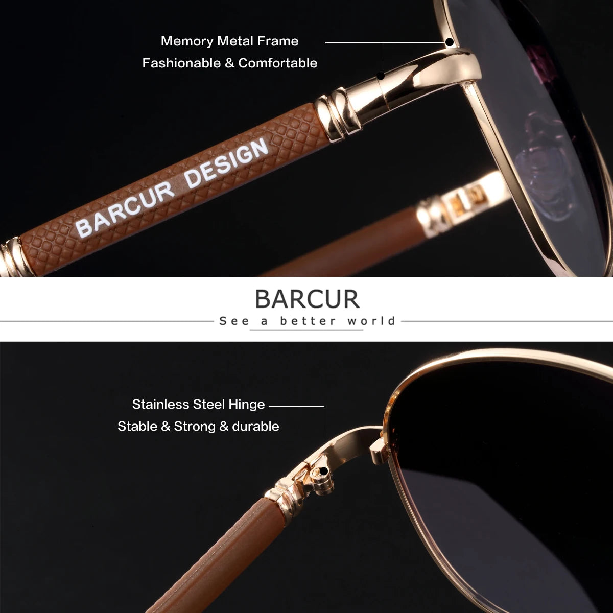 LuxeShade: Fashion-Forward Polarized Eyewear with Mirror Finish for Men & Women