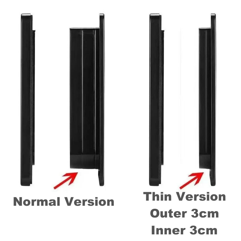 PawsEase Secure Entry Cat Door with 4-Way Locking System