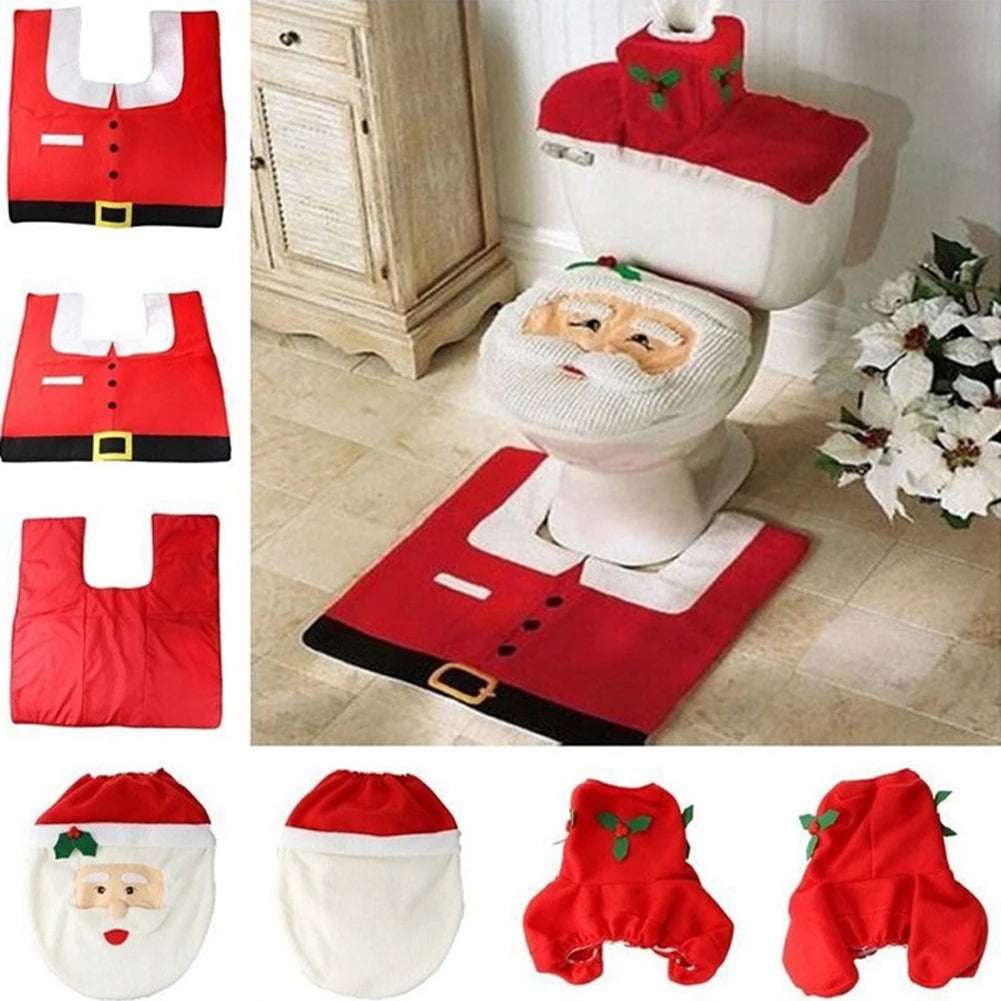 Christmas Cheer Toilet Seat Covers