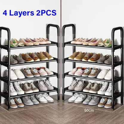 Multipurpose shoe shelf, saves space in the living room or bedroom.