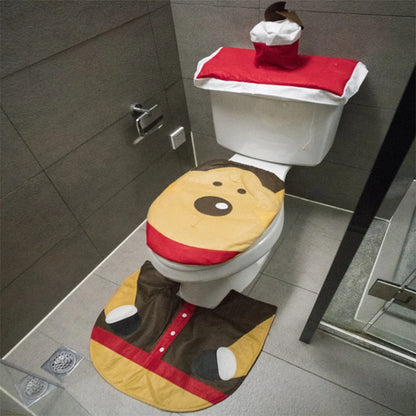 Christmas Cheer Toilet Seat Covers