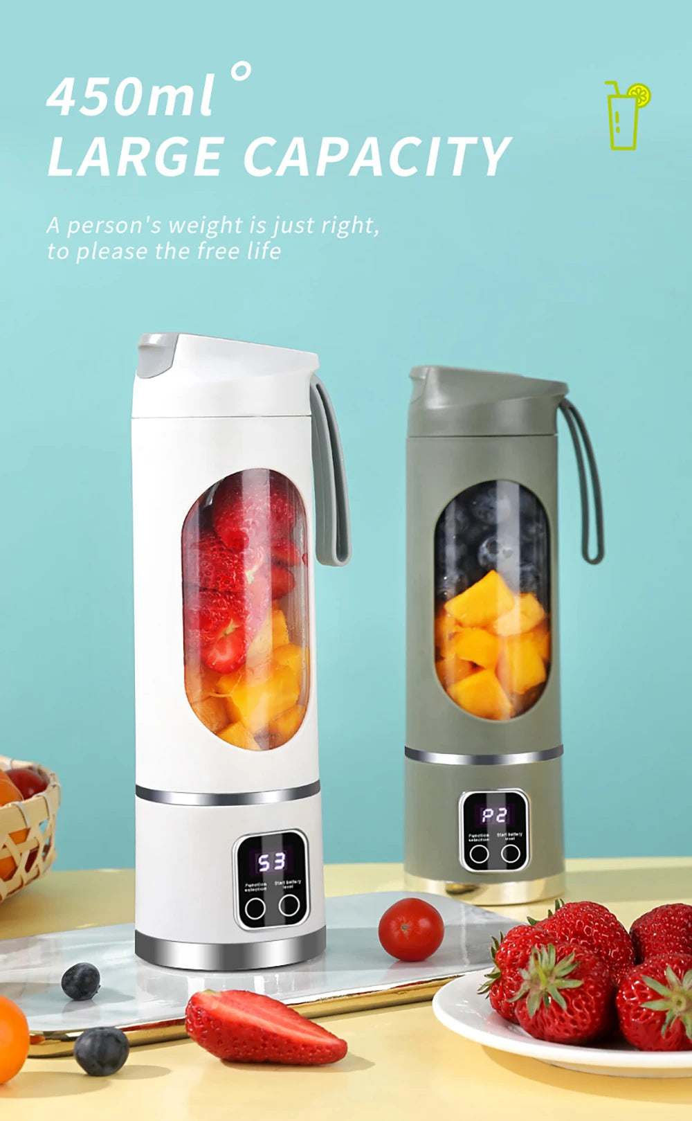 JuicePro Mini Wireless Blender