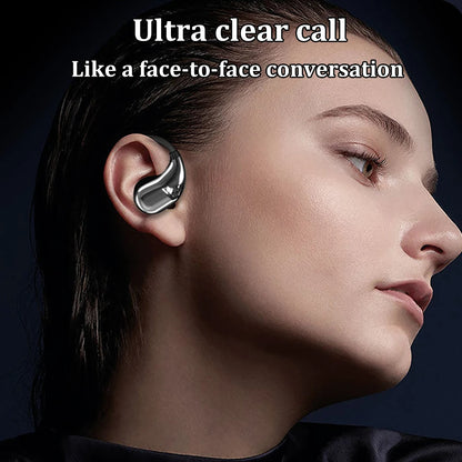 WaveBeat X4 Bluetooth 5.4 Earphones – Waterproof Ear Hook Headphones with HD HiFi Sound, LED Power Indicator & Extended Battery for Active Lifestyles