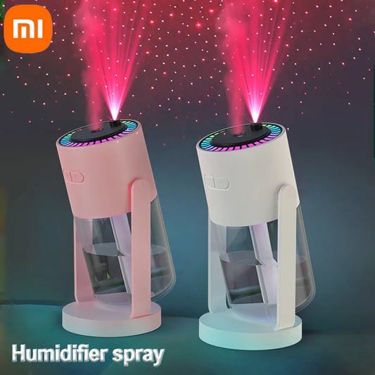 AirGlow Rotating Humidifier with LED Ambience & USB Port