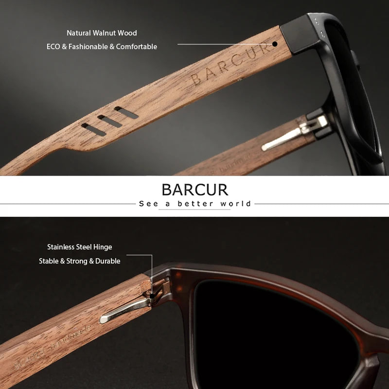 NatureGuard: Sustainable Wood Sunglasses for Ultimate Sun Protection